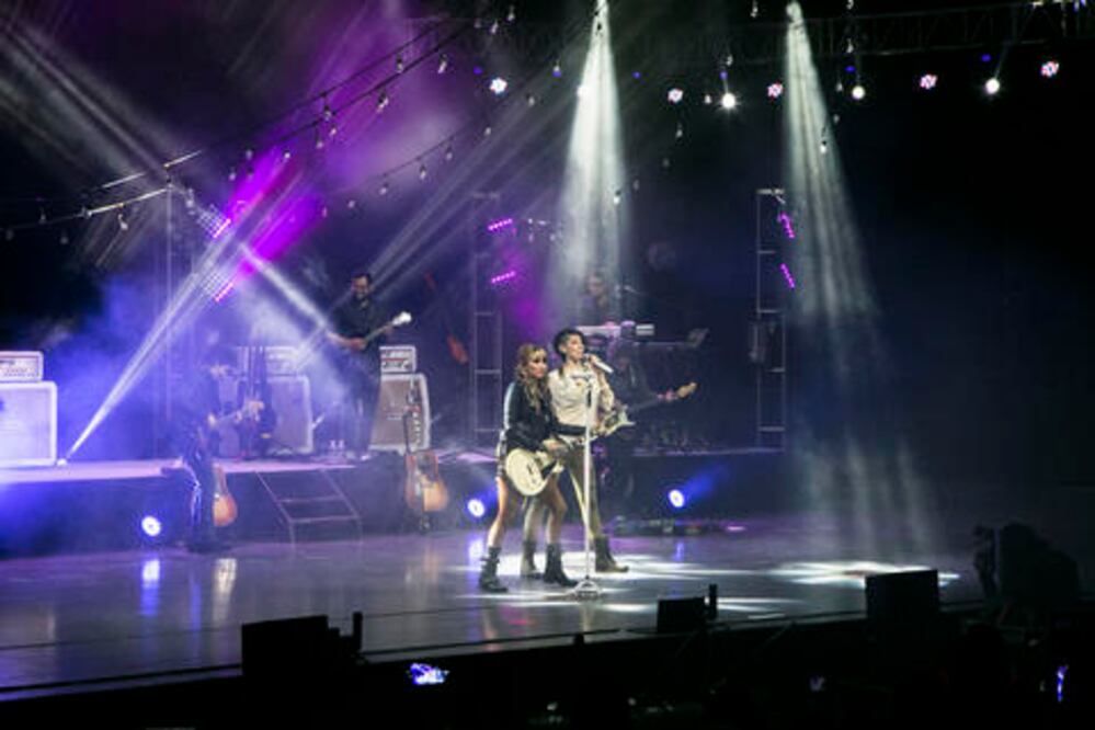 Las Ha*Ash se ponen rudas en el escenario