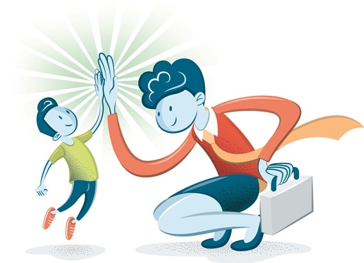 Niños y  trabajo Cómo alcanzar el equilibrio