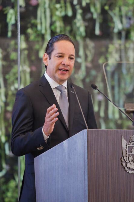 Gobernador de Querétaro, Francisco Domínguez Servién (Foto: Demian Chávez)