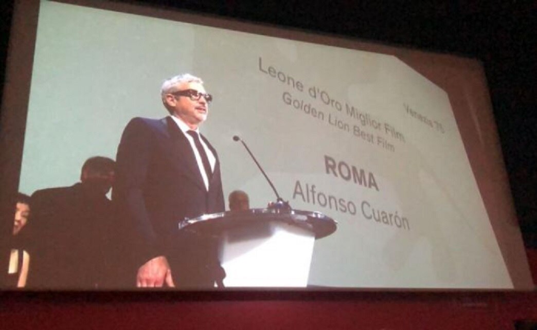 "Roma", de Alfonso Cuarón, gana León de Oro en Venecia