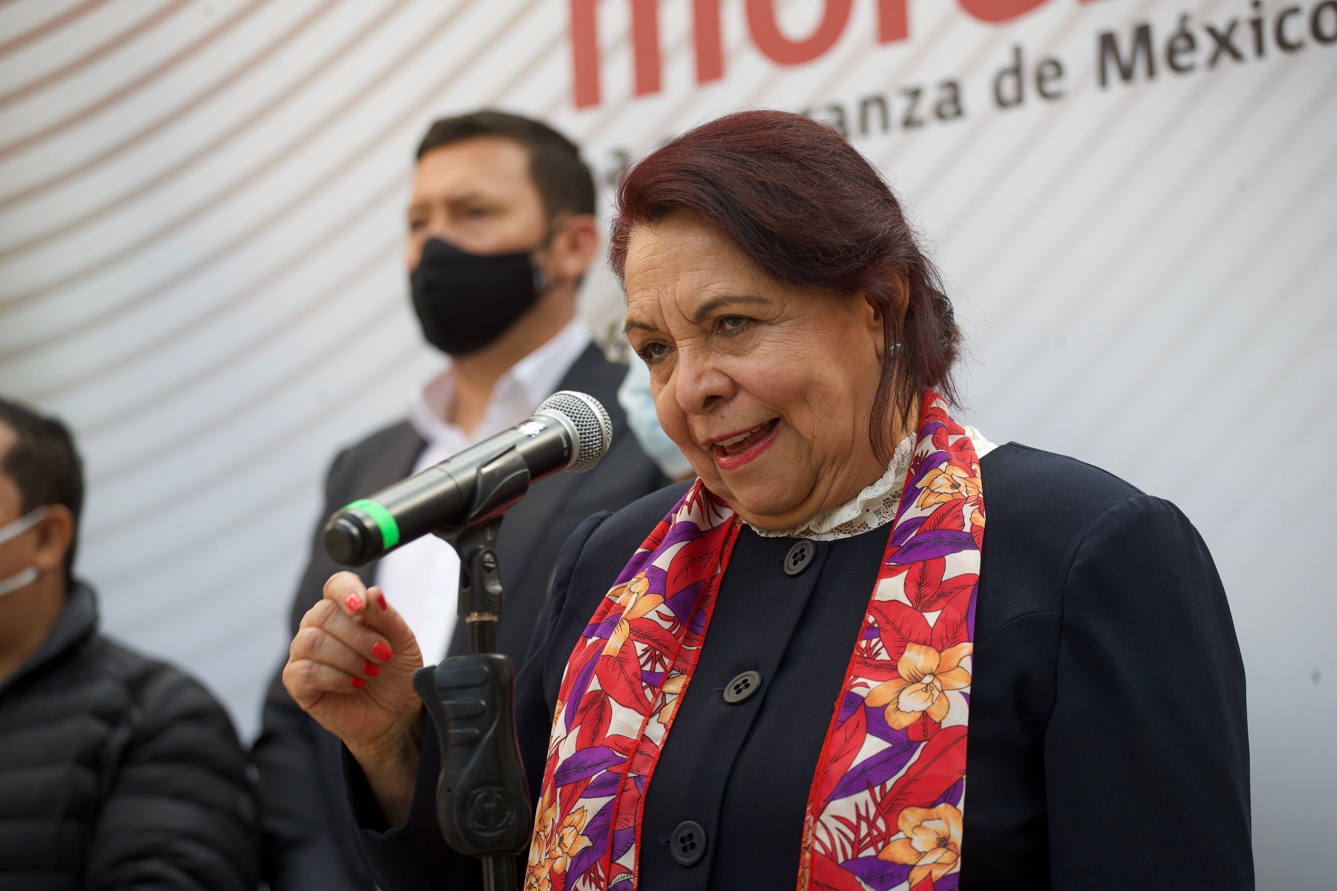 Candidata de Morena a la gubernatura, Celia Maya, mantiene silencio ante caso de Félix Salgado