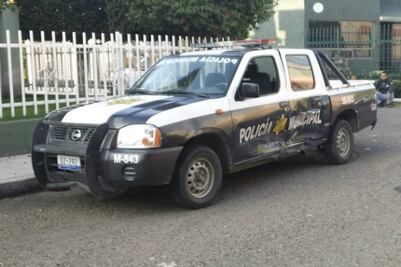 Vuelca patrulla de Guardia Municipal