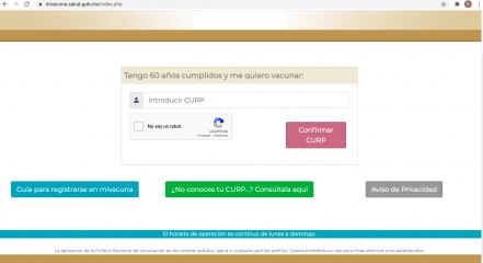 Cómo registrar a un adulto mayor para la vacunación contra el Covid-19