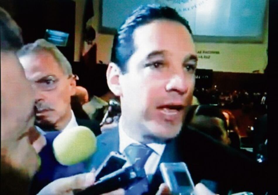  Senador  del PAN agrede a  priísta