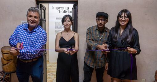 Tradiciones, cultura de Bolivia y grabado en la Facultad de Artes