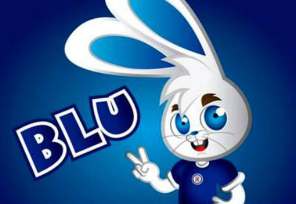'Blu', la mascota de Cruz Azul