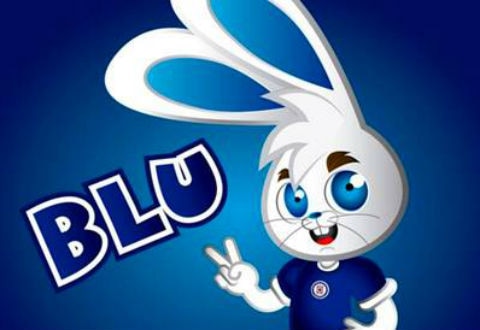 'Blu', la mascota de Cruz Azul