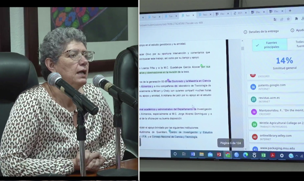 Rectora de la UAQ se defiende, tras acusaciones de plagio