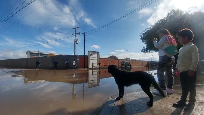 Las lluvias dejan bajo el agua a varias zonas de SJR