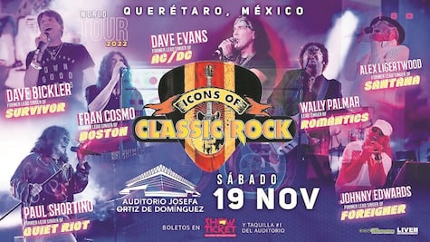 Anuncian velada rockera en al Auditorio Josefa Ortiz