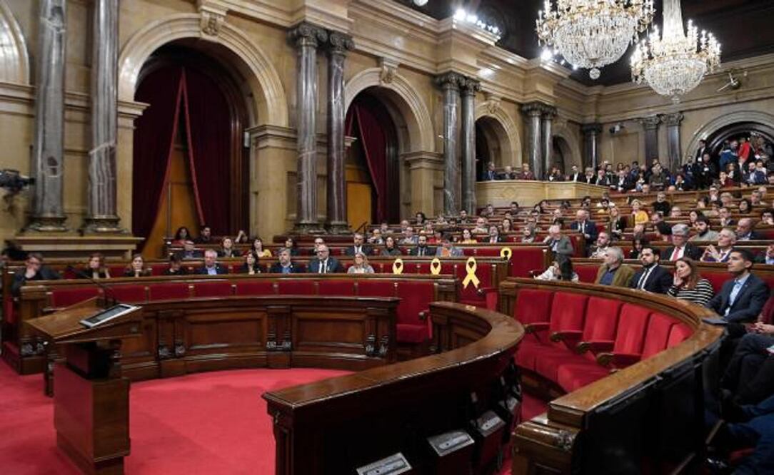 Parlamento catalán (Foto: AFP)