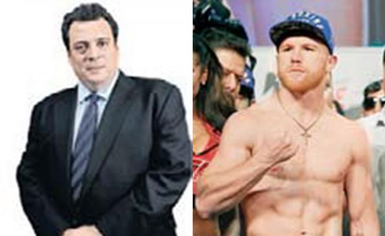 MAURICIO SULAIMÁN Y SAÚL ÁLVAREZ. (Archivo. EL UNIVERSAL)