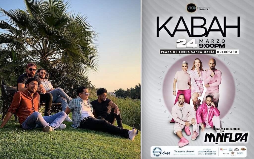 Minifalda abrirá el próximo concierto de Kabah en Querétaro 