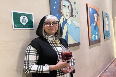 “Paseo invernal”, entre pintura y arte culinario