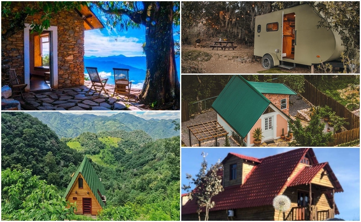 Cabañas en medio de la naturaleza para disfrutar el clima otoñal en Querétaro