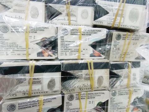 Destruye INE 36 mil formatos de credencial