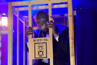 Un Simio en el teatro, muy al estilo de Kafka