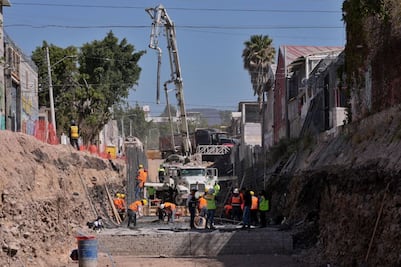Obra hidráulica en Peñuelas presenta un avance del 33%