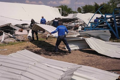 Atienden afectaciones por lluvia y viento en Corregidora