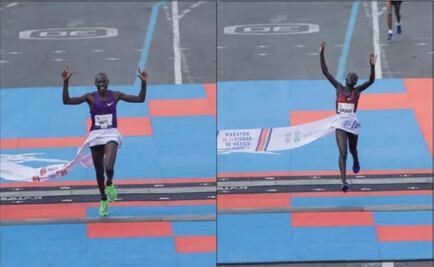 Duncan Maiyo y Vivian Kiplagat, los ganadores del Maratón de la CDMX