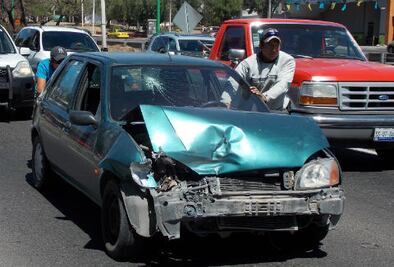 Dos choques sin lesionados