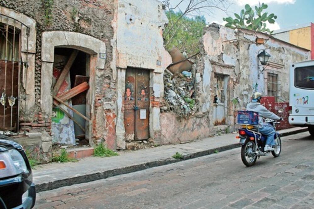 Riesgo de colapso en casonas del centro