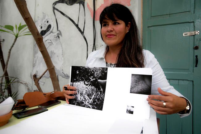 Guadalupe tomó las características del paquidermo y las trasladó a la figura paterna, para hablar de la fortaleza y la ternura que debe tener todo padre, así cualquier persona se puede identificar con las imágenes y el texto de "Elefante". (DEMIAN CHÁVEZ)