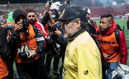 Maradona quiere dirigir al Tri