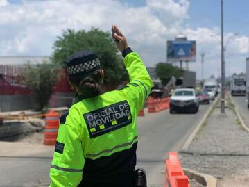 Terminó el contrato de agentes de movilidad; sólo hay 20 en el Paseo 5 de Febrero