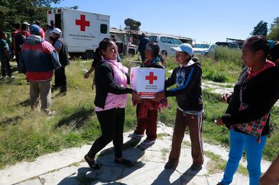 Damas voluntarias de la Cruz Roja: su vocación es ayudar 