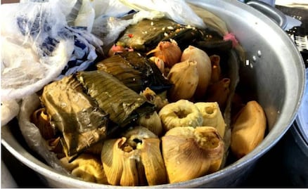Los tamales, una bomba de calorías
