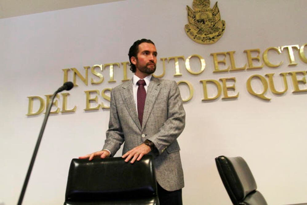 Gerardo Romero Altamirano, consejero presidente del IEEQ, solicitará a cada 12 organismo los documentos básicos para su conformación como partido. (ARCHIVO EL UNIVERSAL)