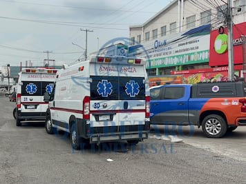 Mujer fue atropellada por camión tipo Torton cerca de la Central de Abastos de Querétaro