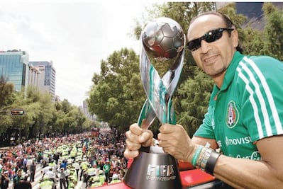“El Potro” Gutiérrez, en preparación a Copa Oro