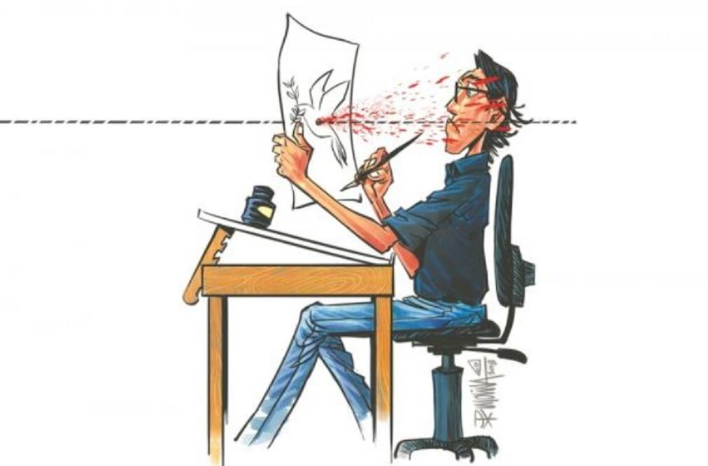Caricatura de PxMolina, de Nicaragua.