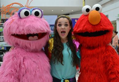 Show de Plaza Sésamo para los pequeños