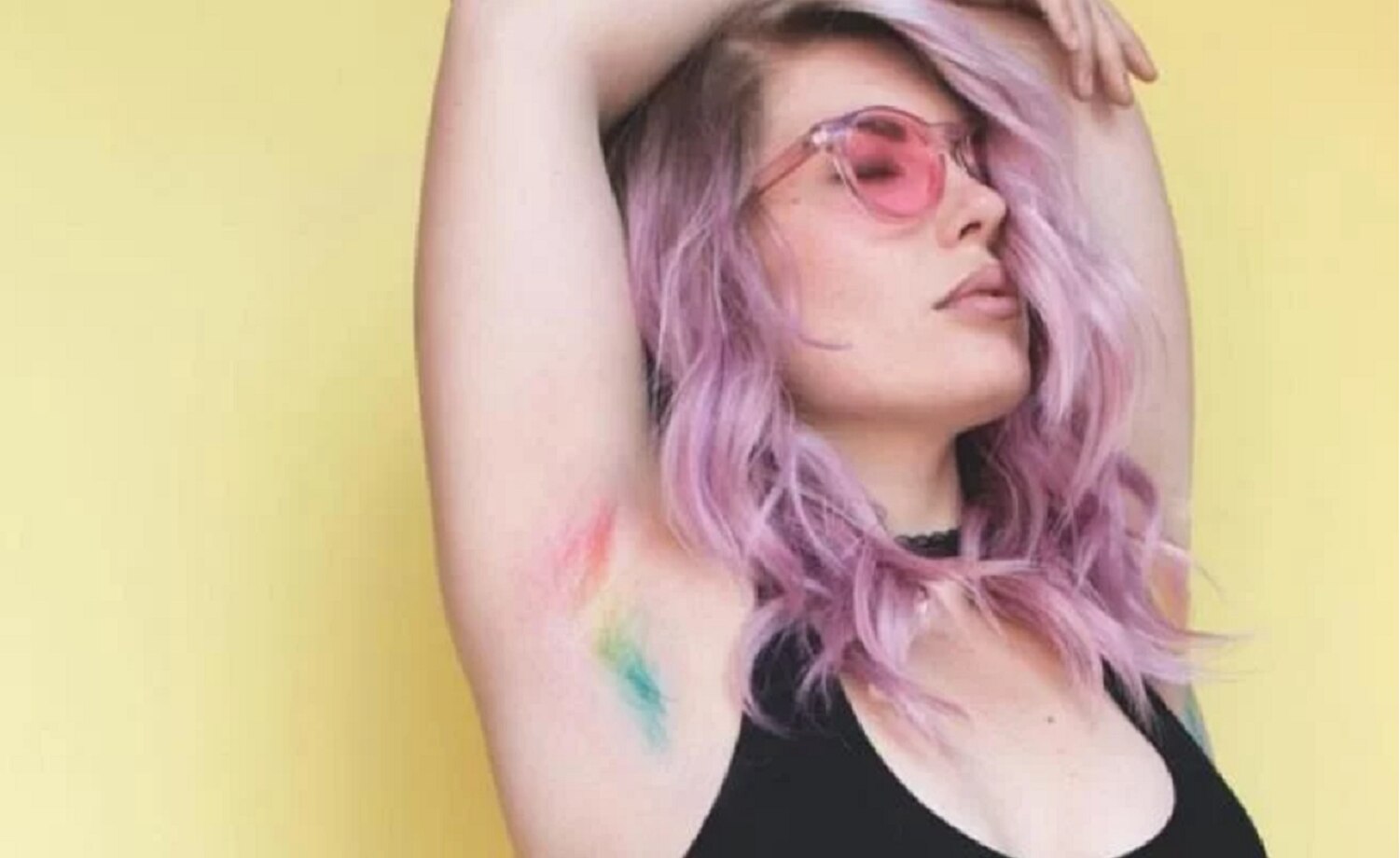 Axilas de colores, la nueva tendencia en Instagram