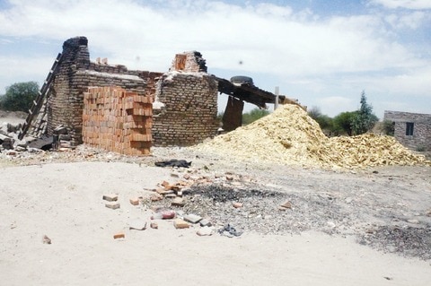 Contaminación tóxica de ladrilleras