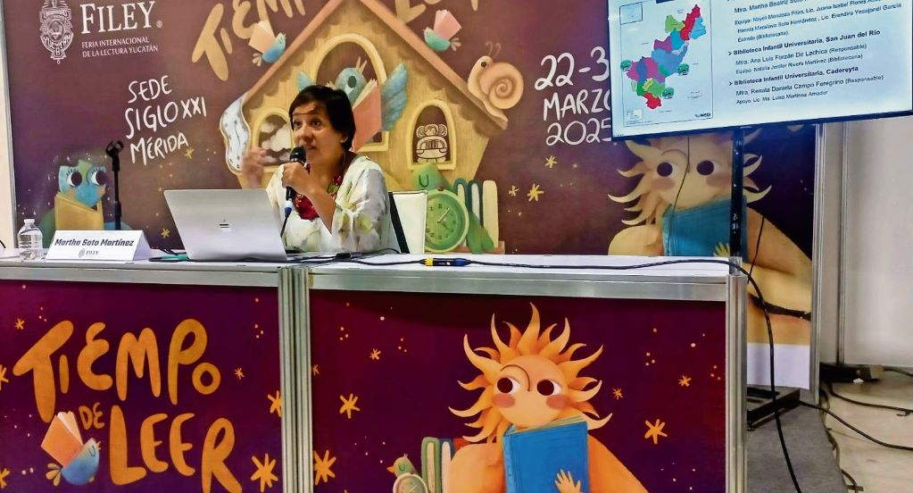 Biblioteca Infantil UAQ, presente en FILEY