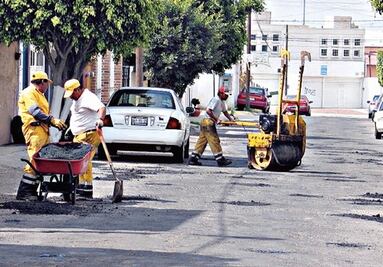 Continúan las labores de bacheo en la capital