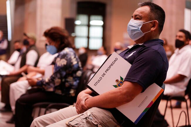 Dan títulos de propiedad en municipios metropolitanos
