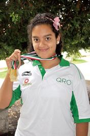 Lia Borgo, joven promesa en tiro