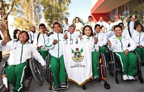 Viajan al DF con sus sillas llenas de esperanza