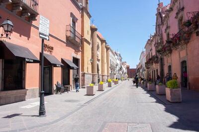Capital de Querétaro, desolada por el Covid-19 