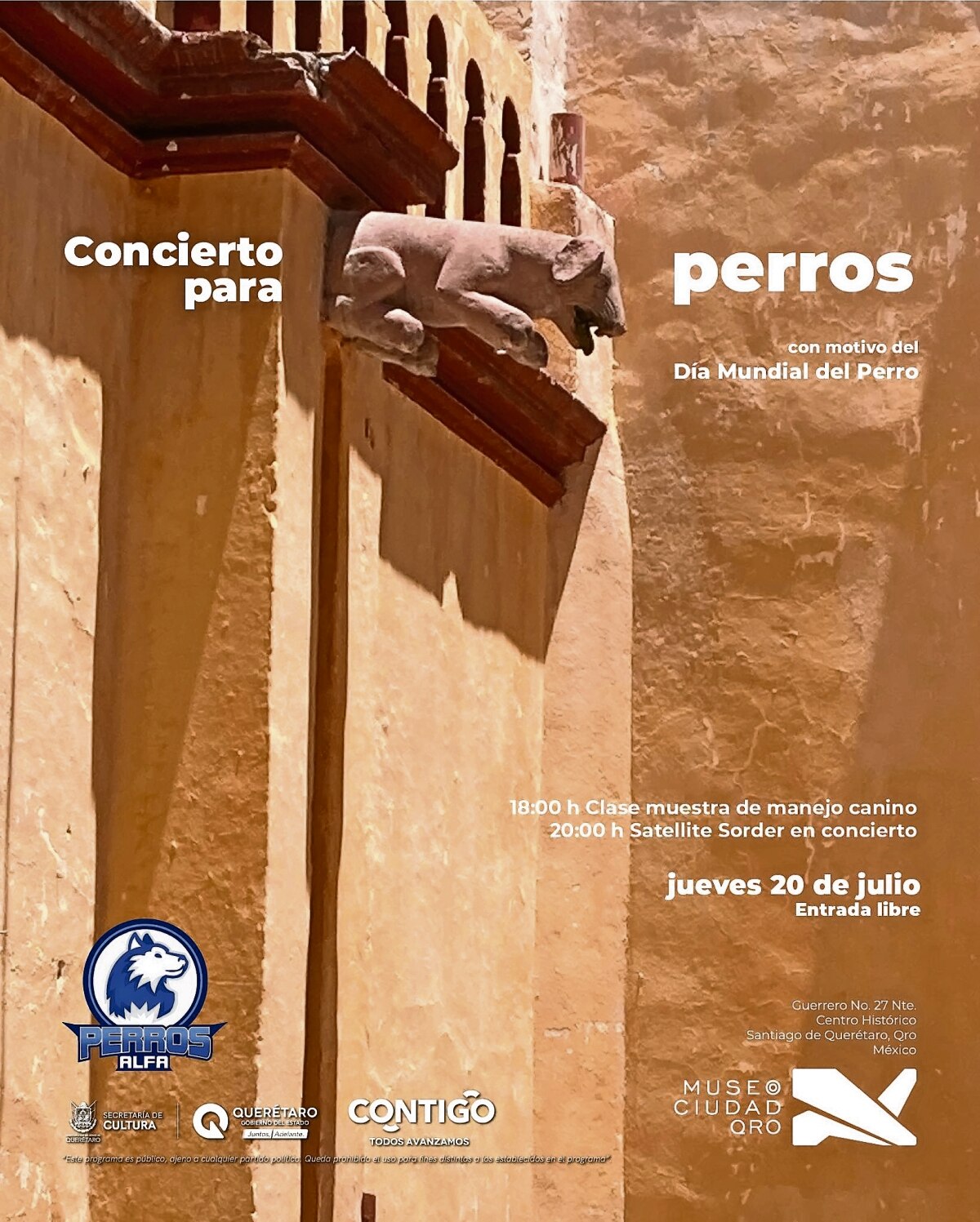 Celebran hoy a los caninos en el Museo de la Ciudad