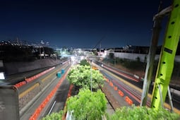 Supervisa Felifer Macías operativo vial por obras del Tren México-Querétaro en Bernardo Quintana