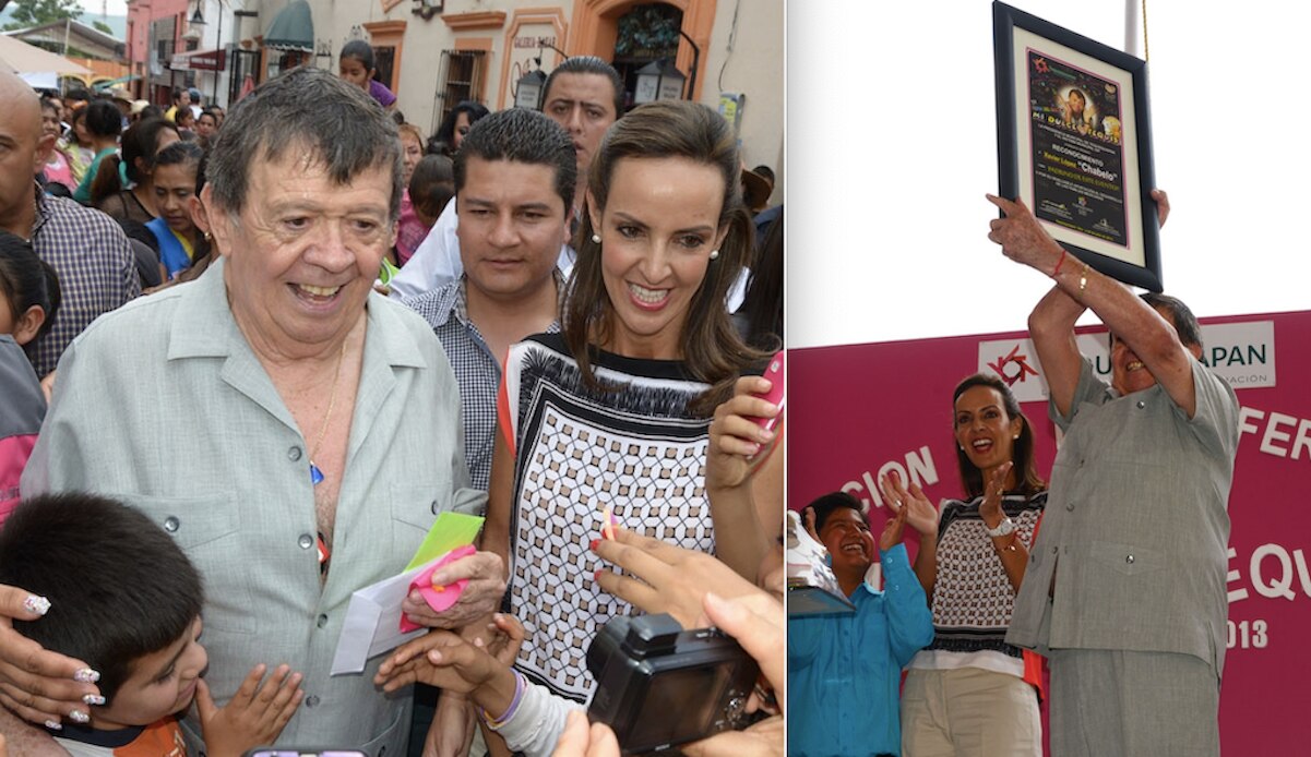 El día que Xavier López "Chabelo" apadrinó la Feria del Dulce de Tequisquiapan
