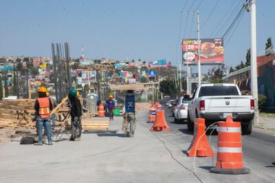 Suspenden obra del Viaducto Poniente; ejidatarios piden indemnización