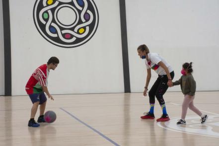 Lore, coach de personas con discapacidad y niños con Síndrome de Down