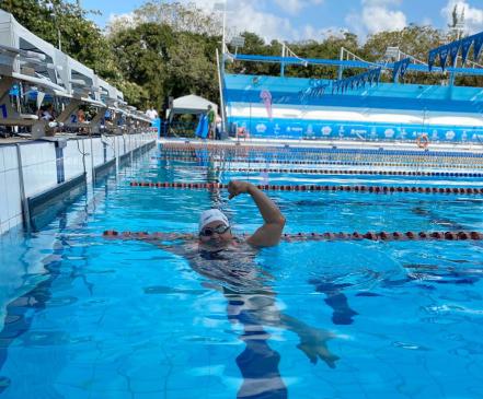 Frente al Coronavirus, atleta paraolímpica se prepara en casa para juegos